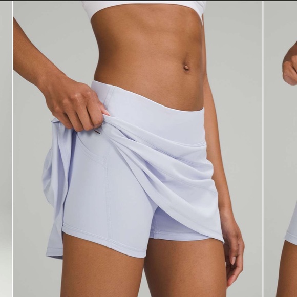 Lululemon Pace Rival Mid-Rise Skirt *Long
Pastel Blue - Picture 3 of 7